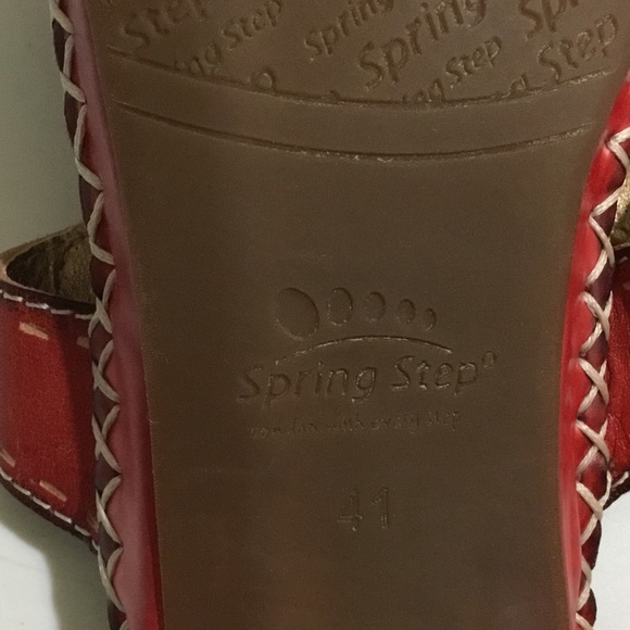 L’ARTISTE Spring Step ‘Palmetto’ leather sandals - Picture 15 of 16